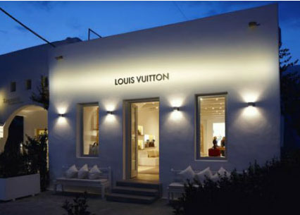 Louis Vuitton Nammos Store In Mykonos, Greece