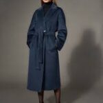 cappotto blu navy