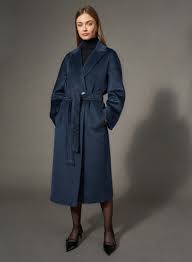 cappotto blu navy